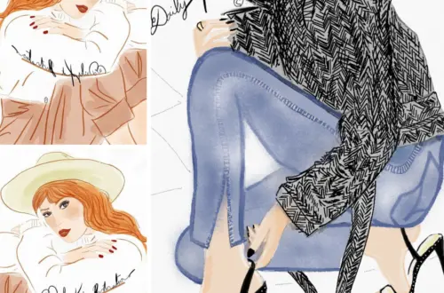 Femme qui remet ses chaussures