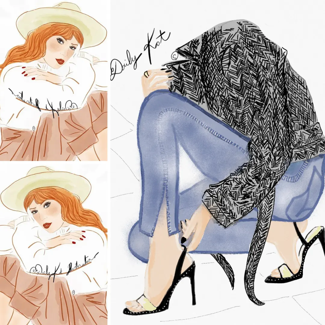 Femme qui remet ses chaussures
