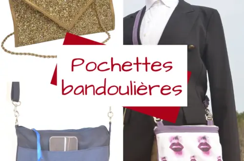 Les pochettes bandoulières chez ActiveLilie