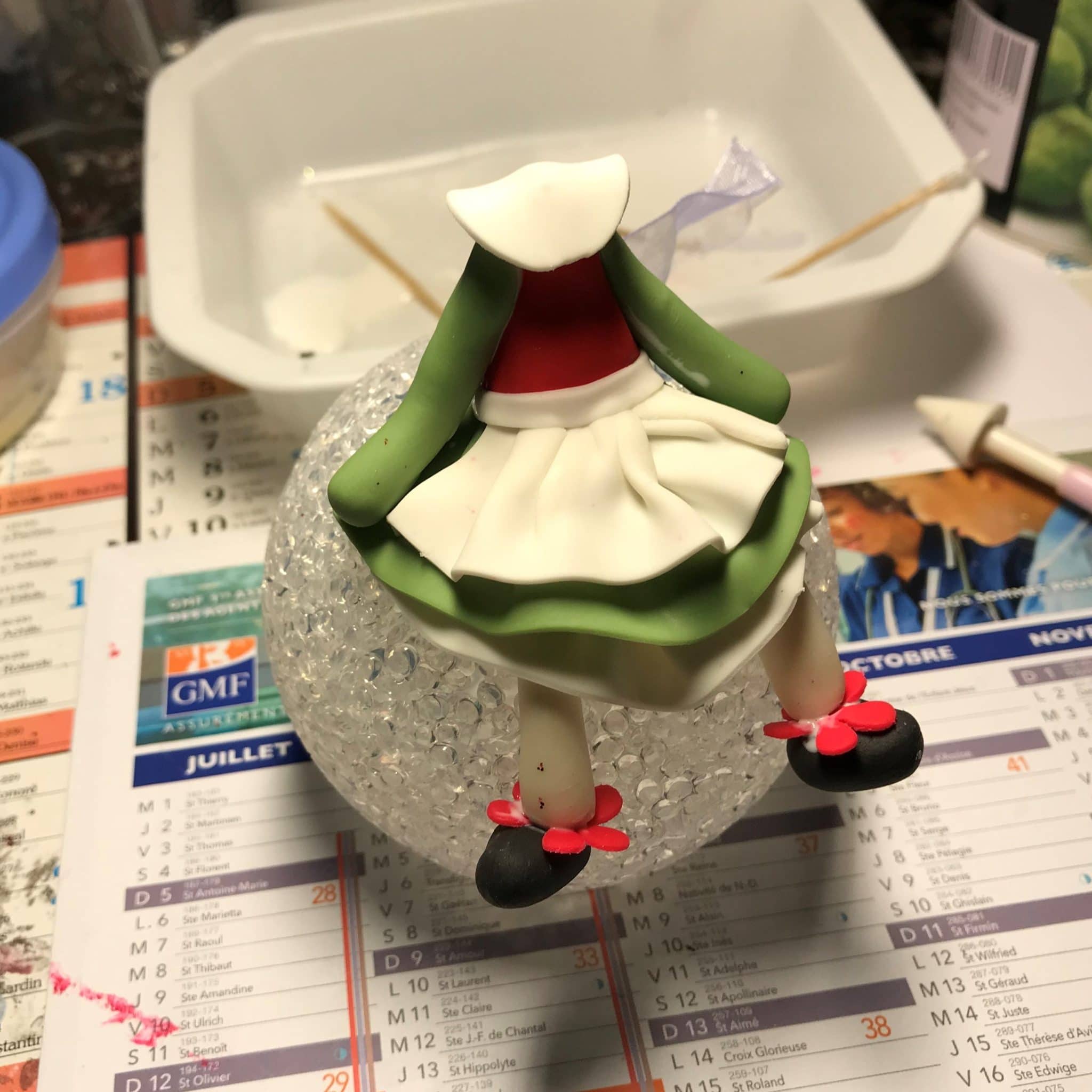 ActiveLilie Modeler la porcelaine froide, AxelleCréationPam