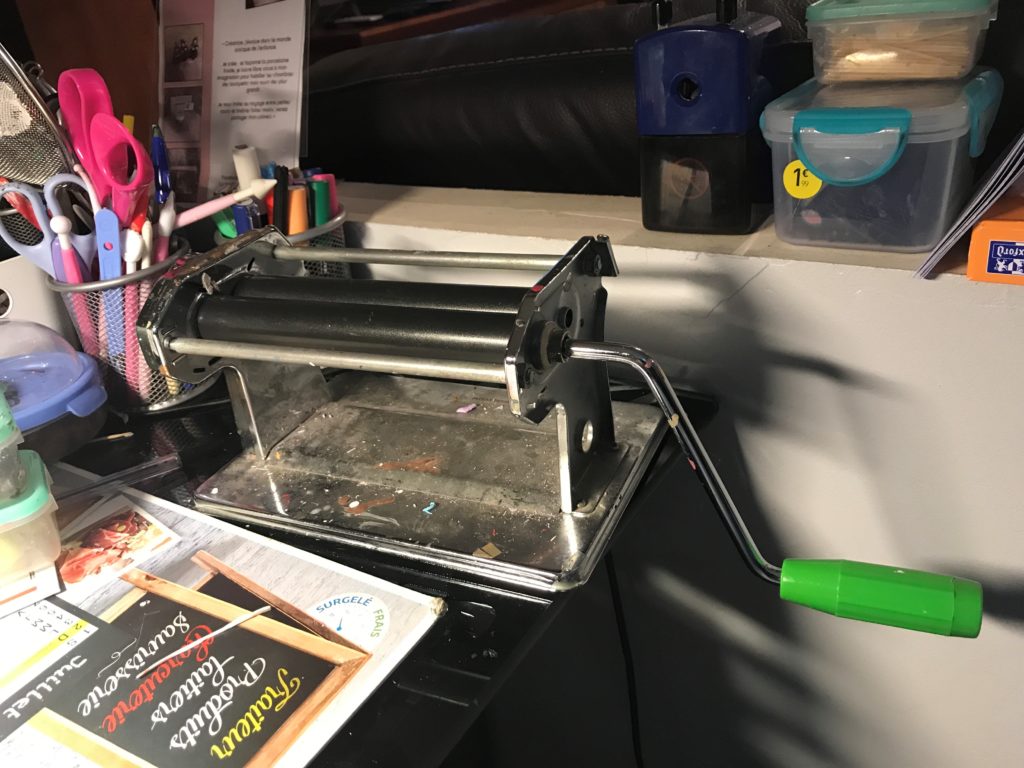 La machine à pâte
