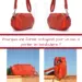 Photo d’entête de l'article pourquoi une forme octoganal pour un sac à porter en bandoulière