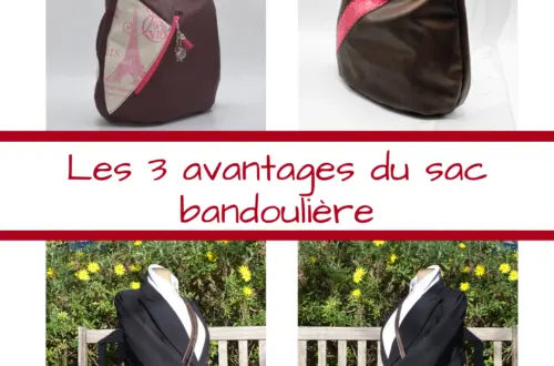Les 3 avantages du sac bandoulière