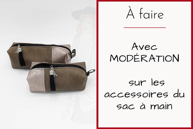 A faire : Les paillettes sur la trousse à maquillage, oui, mais avec modération