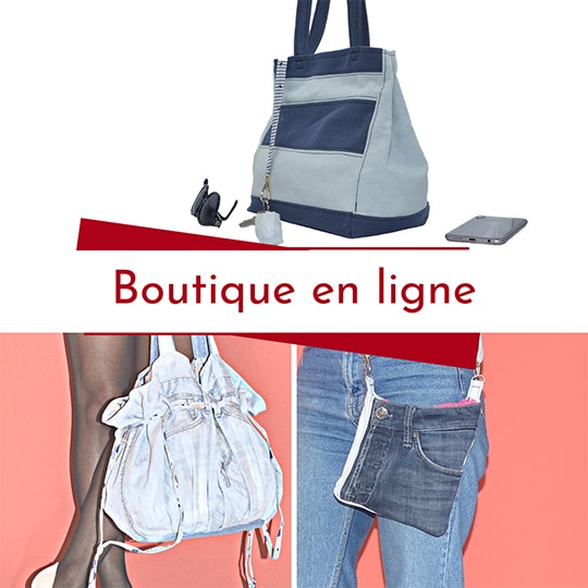 Boutique en ligne ActiveLilie, sac à main sur mesure, création 100 % fait main en France