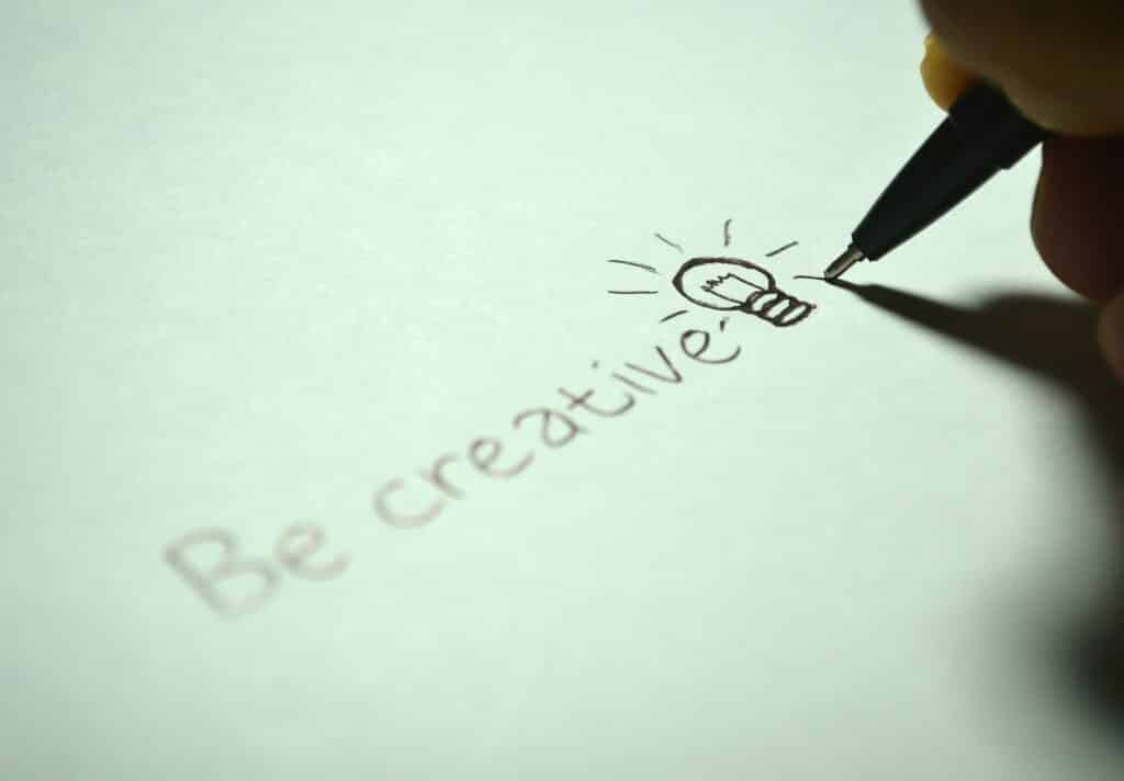 Be creative, illustration challenge créatif