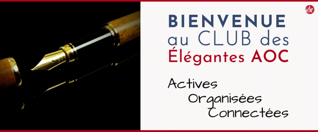 Visuel de la page de confirmation d'abonnement au billet de curiosité de Lilie, aussi appelé club des élégantes AOC, pour Actives, Organisées et Connectées